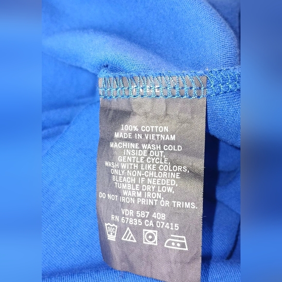 Nautica Men's Vibrant Blue Polo Shirt 2XL 2X - Picture 3 of 4